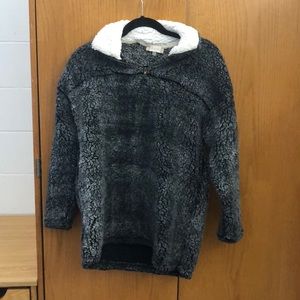 Alter’d State fizzy quarter-zip sweater